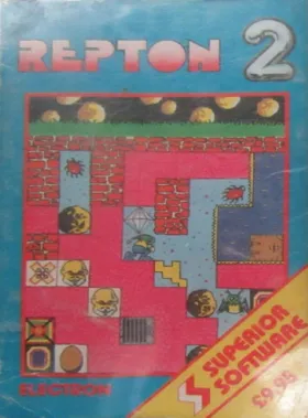 Repton 2 (1985)(Superior Software) box cover front